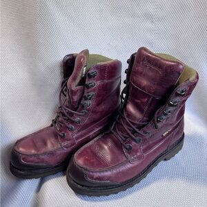 Browning Featherweight Work Hunting Boots Womens 8.5 Thinsulate Gore-Tex Leather